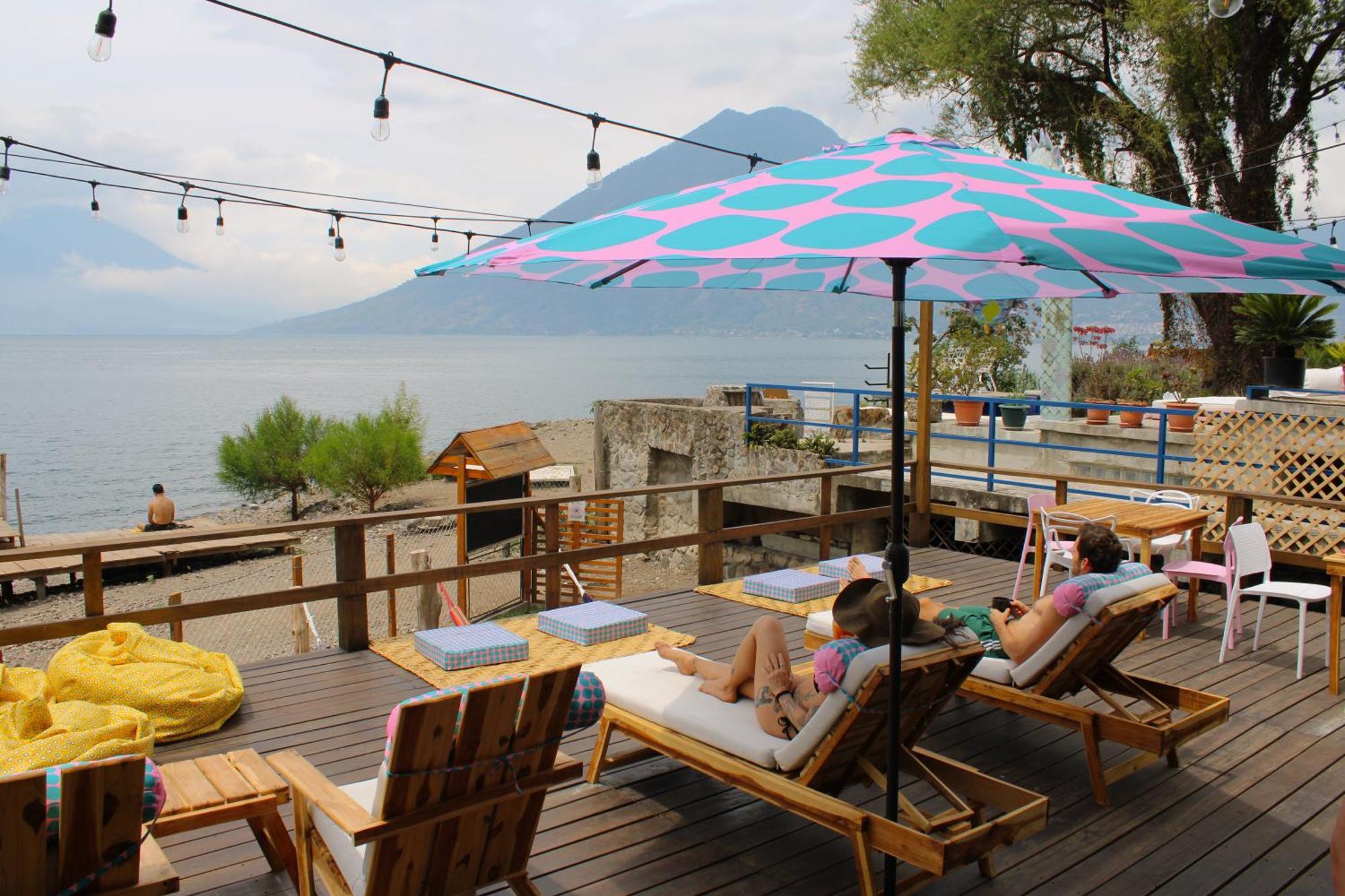 Ati Hostel & Beach Club サン・マルコス・ラ・ラグナ エクステリア 写真